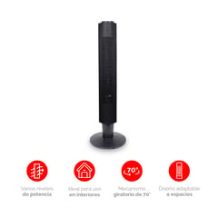 VIVIBOX - Ventilador Torre Potente Silencioso y Elegante Q2