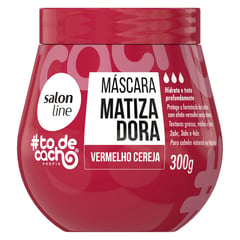 SALON LINE - ToDeCacho Máscara Matizadora Vermelho Cereja 300g