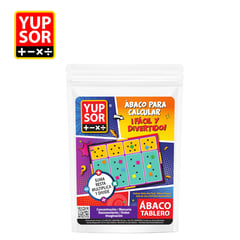 YUPSOR - Juego didáctico KIT ÁBACO cálculo mental matemáticas