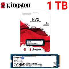 KINGSTON - Disco Solido 1TB formato M.2 SSD 2280 , Modelo SNV2S 1 TB