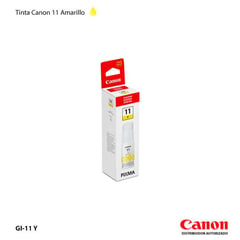 CANON - Botella de Tinta GI-11 Yellow Con Caja