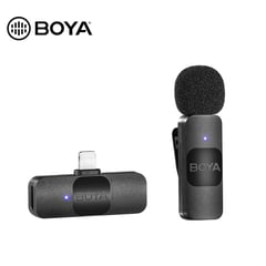 BOYA - Micrófono BY-V1 Wireless Lightning IOS - Original