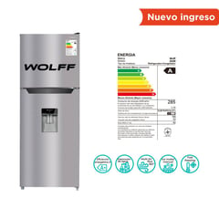 WOLFF - - Refrigeradora No Frost de 248L