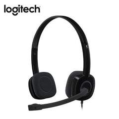 LOGITECH - AUDIFONO CMICROF H151 STEREO BLACK