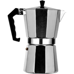 OEM - Cafetera Italiana Moka de 6 tasas (300 Ml) Con Gran Sabor