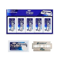 DORCO - Hojas De Afeitar de Doble Filo Prime 100 Cuchillas 2K