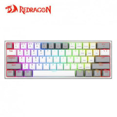 REDRAGON - Teclado FIZZ PRO Wireless Spanish K616-RGB-GW WHITEGREY