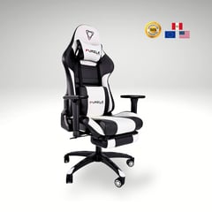 GENERICO - Silla Gamer Furgle Pro Titan Negro y Blanco