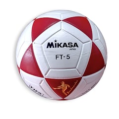 MIKASA - Pelota Mikasa de Futbol  FT 5 Red