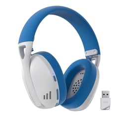 REDRAGON - AUDÍFONO BLUETOOTH IRE PRO H848 ULTRALIGEROS USB 7.1 BLUE