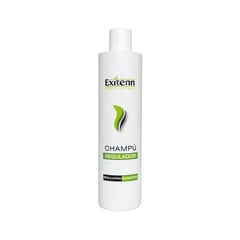 EXITENN - Shampoo regulador cabello graso y cuero cabelludo graso 500 ml.