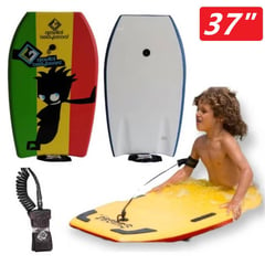 GRAVITAL - Tabla Surf Bodyboard DiseñoCorrea deBrazo 37 93cmX48cmX5cm