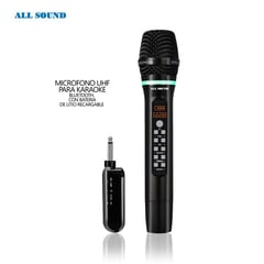 ALL SOUND - MICROFONO BLUETOOTH PARA KARAOKE INALÁMBRICO -