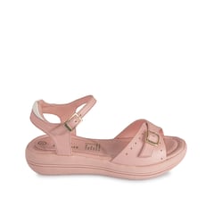 RABBIT - Sandalia D'orsay Casual LIA-122 Rosado Cuero