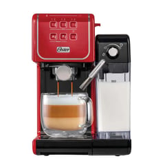 OSTER - Cafetera PrimaLatte Touch BVSTEM6801R Rojo