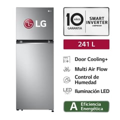 Refrigeradora 241LT Door Cooling Top Mount GT24BPP - Plateada