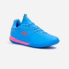 NEW ATHLETIC - ZAPATILLAS FOOTBALL SLABS53 TURQUESA CON FUCSIA JUVENIL