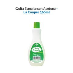 GENERICO - Quita Esmalte con Acetona Limón 165ml - La Cooper