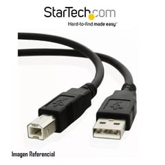 STARTECH - CABLE USB A MACHO A USB B MACHO P/ IMPRESORA P/N: USB2HAB5M.