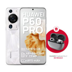 HUAWEI - Smartphone P60 Pro Rococo Pearl 12GB 512GB Dual Sim + Regalo FreeBuds Pro 2