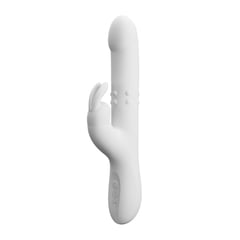 PRETTY LOVE - Vibrador Consolador Estimulador Rabbit Movimiento Múltiple BLcarga USB