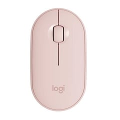 LOGITECH - Mouse Pebble M350 Bluetooth Inalámbrico Rosa