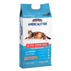 AMERICA LITTER - Arena para gatos american litter ultra odor control 15 kg