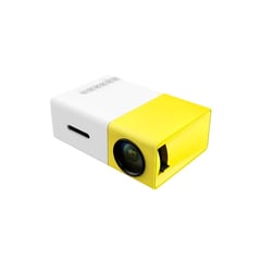 GENERICO - Mini Proyector Portatil Full HD - Cine En Casa color Amarillo