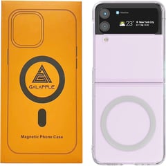 Case Funda Magnética Para Samsung Galaxy Z Flip 4 - TRANSPARENTE