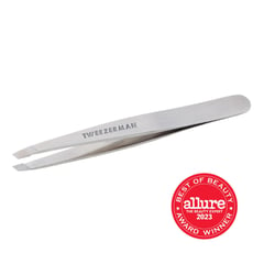 TWEEZERMAN - PINZA INCLINADA CLASSIC ACERO INOXIDABLE - SLANT TWEEZER CLASSIC