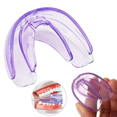 GENERICO - Protector Retenedor Dental Bucal Con Estuche - Color Morado