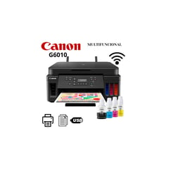 CANON - Impresora Multifuncional Pixma G6010 Wifi Duplex