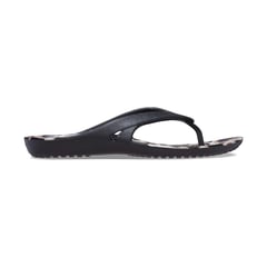 CROCS - Sandalias Kadee Ii Graphic Flip Black/Multi Animal Mujer