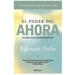 B DE BOLSILLO - Libro Autoayuda El Poder del Ahora Eckhart Tolle