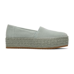 TOMS - Alpargatas Valencia Medium Green Mujer