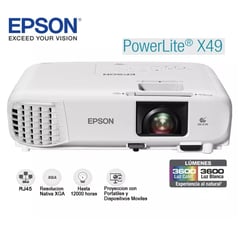 EPSON - PROYECTOR PowerLite X49 3600L XGA