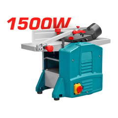 TOTAL TOOLS - CEPILLO DE BANCO ELÉCTRICO 1500w INDUSTRIAL TOTAL