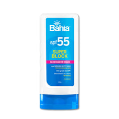 BAHIA - Bloqueador Bahía Super Block SPF55 200 g.