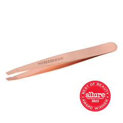 TWEEZERMAN - PINZA INCLINADA ORO ROSA - SLANT TWEEZER ROSE GOLD