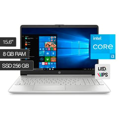 HP - Laptop 15-dy2059 la mejor computadora portátil CORE I3 8GB RAM 256GB SSD 156