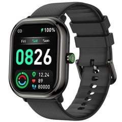 KUMI - P101S Sport Smart 1.96 Reloj con pantalla grande - Negro