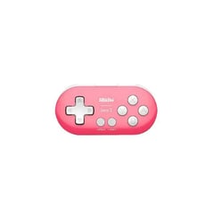 8BITDO - Mandó Bluetooth Zero 2 mini consola Rosa.