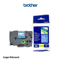 BROTHER - CINTA TZE-545 BLANCO SOBRE AZUL P/N: TZE545