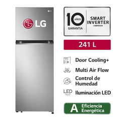 LG - Refrigeradora GT24BPP 241L Door Cooling Top Freezer