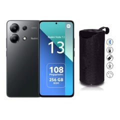 XIAOMI - Redmi Note 13 256GB Negro + Parlante Bluetooth