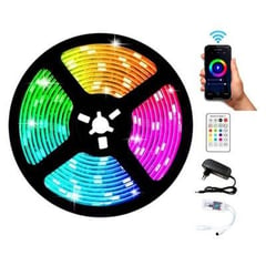 LH ELECTRONIC - Cinta tira led wifi music x 5m bluetooth