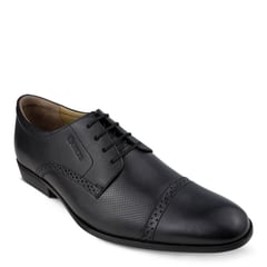 HAWERL - Zapato Oxford Vestir Hombre H452 Negro