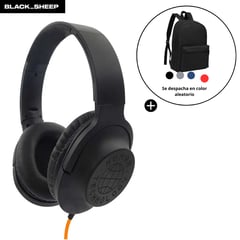 BLACKSHEEP - Audifonos Over Ear Mochila Basic Regalo