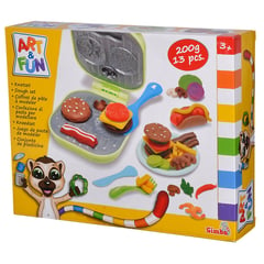 ART & FUN - ART AND FUN Set de Masa Hamburguesa