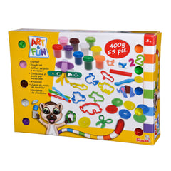 ART & FUN - ART AND FUN Mega Set de Masa x55 pzas